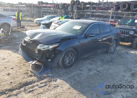 2019 Kia Optima Lx из США, поврежденный, VIN 5XXGT4L38KG300888